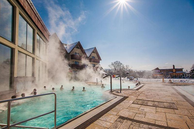 Ferienwohnung Brzoskwiniowy Dom Banska Nizna Exterior foto
